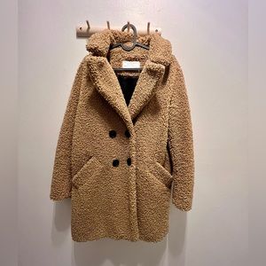 ZARA teddy coat